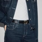GUCCI Belt with Interlocking G buckle - Image 2