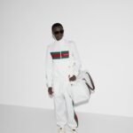 Gucci Medium duffle bag with Web - Image 2