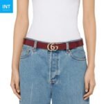 GUCCI Reversible GG Marmont wide belt - Image 4