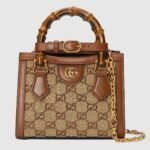 Gucci Diana crystals small tote bag - Image 3