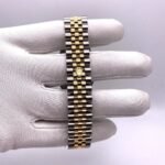 Rolex Datejust 31 278273 ‘Ladies’ Yellow Gold Stainless Steel Champagne Dial - Image 3