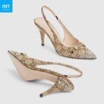 Women’s slingback pump with crystal Horsebit - Image 5