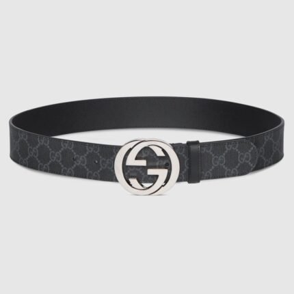 GUCCI Belt with Interlocking G buckle