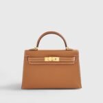 Hermès Kelly Mini Epsom Gold Sellier Gold Hardware