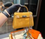 Hermès Amber EPSOM Calfskin Mini Kelly 20cm - Image 3