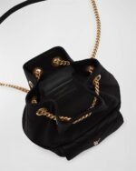 Saint Laurent Joe Mini YSL Bucket Bag with Adjustable Strap in Smooth Leather - Image 2