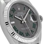 Rolex Datejust 36 126234 Stainless Steel Slate ‘Wimbledon’ Dial Jubilee (2025) - Image 6
