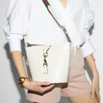 GUCCI MINI BUCKET SHOULDER BAG(WHITE) - Image 2