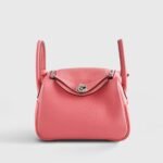 Hermès Lindy 20 Rose Azalee Palladium Hardware