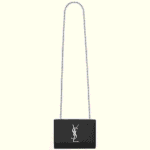 SAINT LAURENT KATE SMALL IN GRAIN DE POUDRE EMBOSSED LEATHER