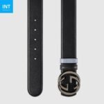GUCCI Reversible belt with Interlocking G buckle - Image 3