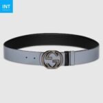 GUCCI Reversible belt with Interlocking G buckle - Image 7