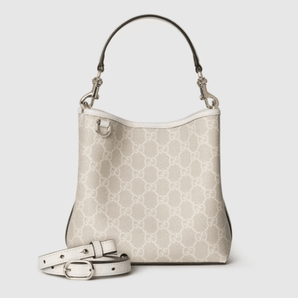 GUCCI EMBLEM SMALL BUCKET BAG