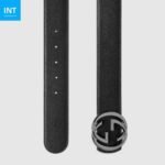 GUCCI Reversible belt with Interlocking G buckle - Image 3