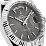 Rolex Day-Date 40 228239 White Gold Slate Rhodium Grey Dial (2024) - Image 5