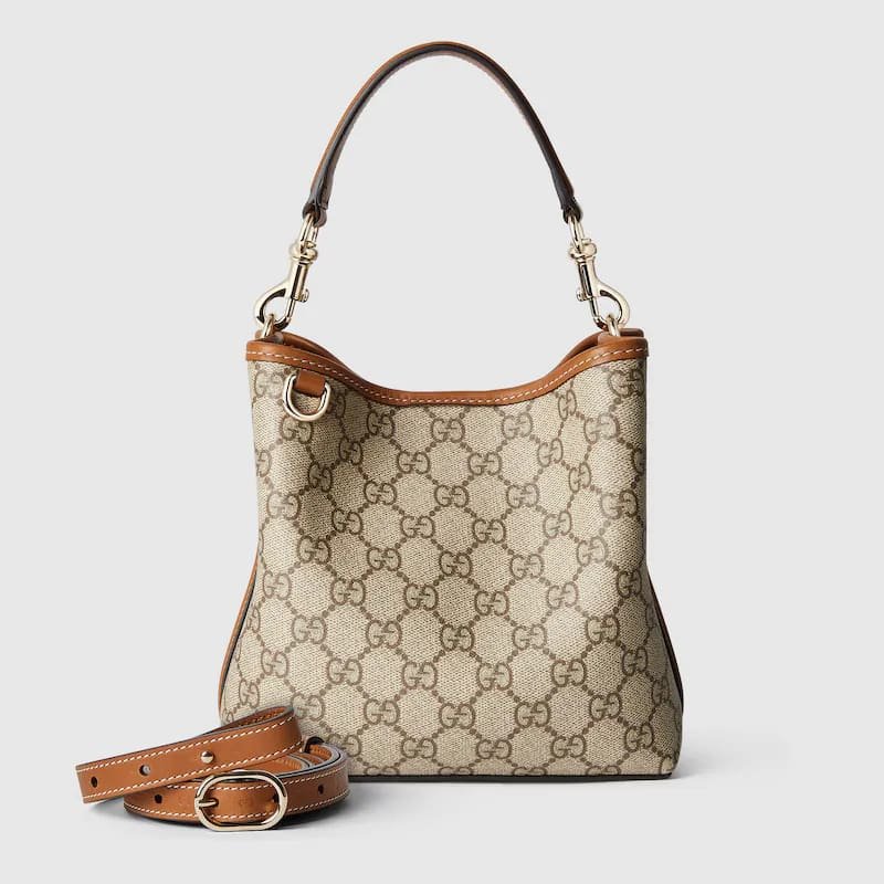 45861bd32467deae28f876765bff862d Gucci GG Emblem mini bucket bag - Image 1