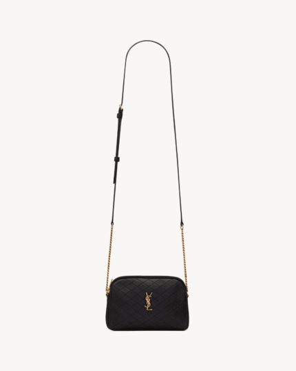 Saint Laurent GABY ZIPPERED POUCH IN LAMBSKIN