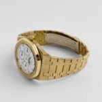 Audemars Piguet Royal Oak Perpetual Calendar 25654BA Yellow Gold White Dial - Image 4