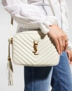 Saint Laurent Lou Medium YSL Camera Bag with Tassel in Quilted Leather - Image 2