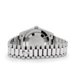 Rolex Day-Date 40 228349RBR White Gold Black Dial Diamond Bezel (2021) - Image 6
