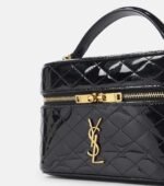 Saint Laurent Gaby quilted patent leather vanity bag - Image 4