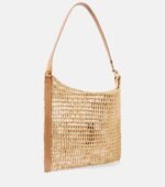 Saint Laurent Oxalis crochet raffia shoulder bag - Image 6