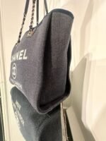CHANEL Deauville Denim Small Tote - Image 4