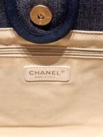 CHANEL Deauville Denim Small Tote - Image 10