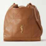 SAINT LAURENT Jamie embellished quilted leather shoulder bag