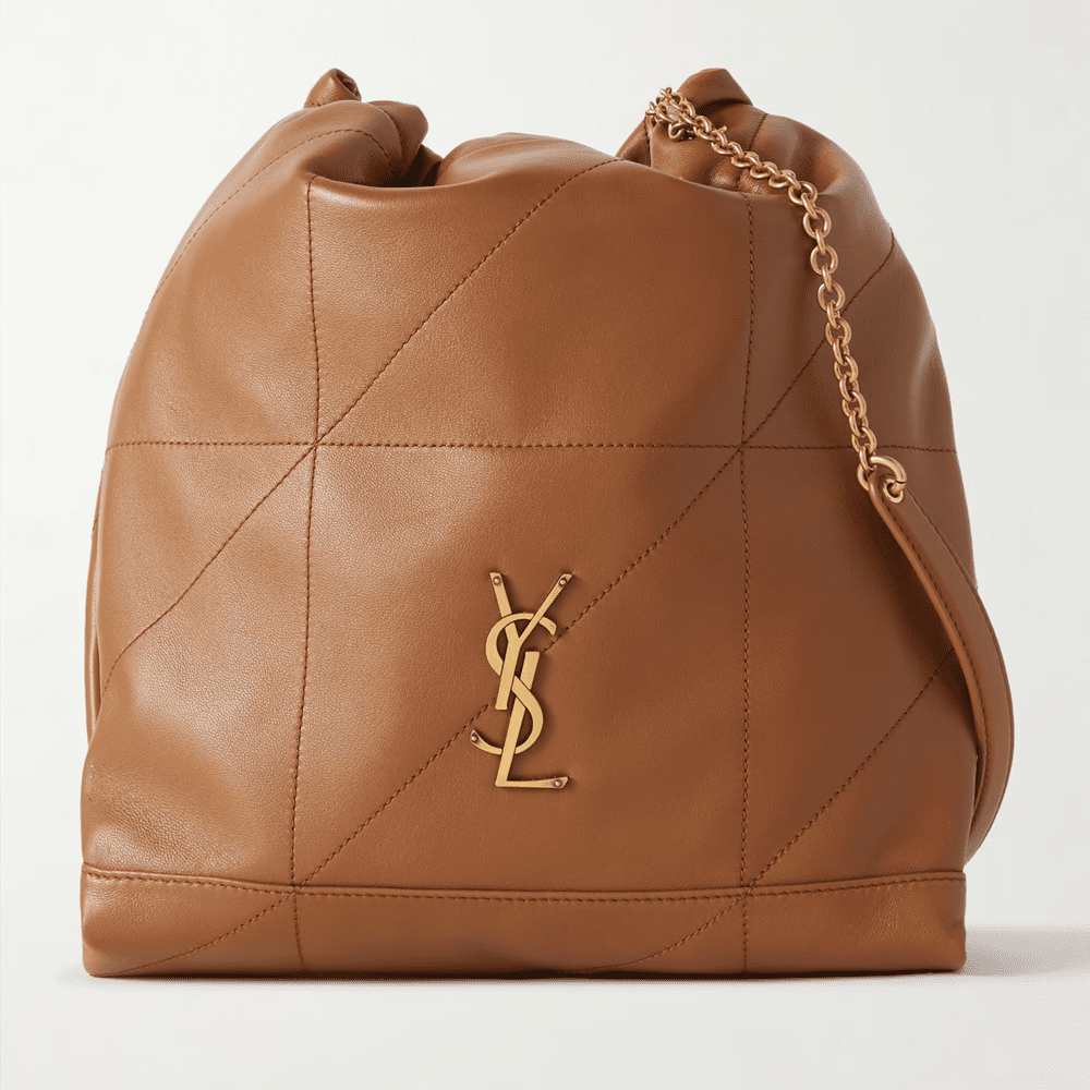 4ec4e961d482a6aa9b19f133156979c0 SAINT LAURENT Jamie embellished quilted leather shoulder bag - Image 1