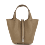 Hermès Picotin Lock 18 Etoupe Clemence Palladium Hardware