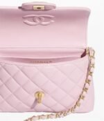 Chanel Small Flap Bag with Top Handle - Image 7