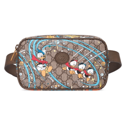 GUCCI Disney x Gucci Donald Duck Print Belt Bag