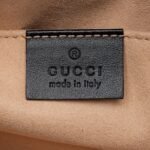 Gucci Matelasse Leather GG Marmont Mini Shoulder Bag (SHF-V1dIip) - Image 6