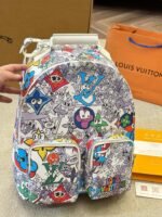 Louis Vuitton Multipocket Backpack Limited Edition Monogram Comics Canvas - Image 8