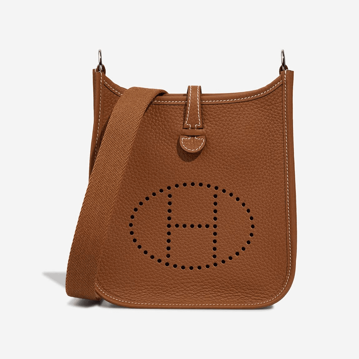 66844c721bd5f54435a4479b54fd1316 Hermès Evelyne 16 Clémence Gold - Image 1