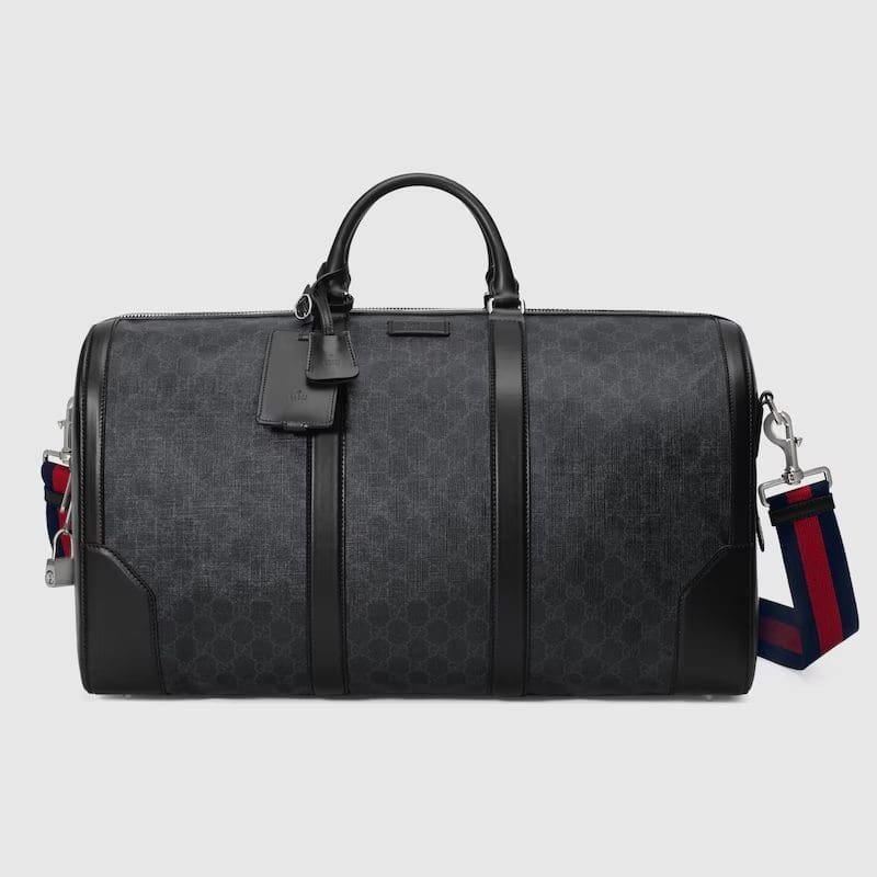 6Y0Zxip6-WEEP4HCK_THU3O9X67 GUCCI BLACK CARRY-ON DUFFLE - Image 1
