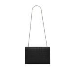 Saint Laurent Large Kate Chain Bag In Black Crocodile Embossed L - Image 2