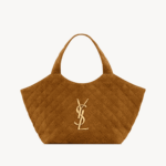 Saint Laurent ICARE Medium in quilted suede