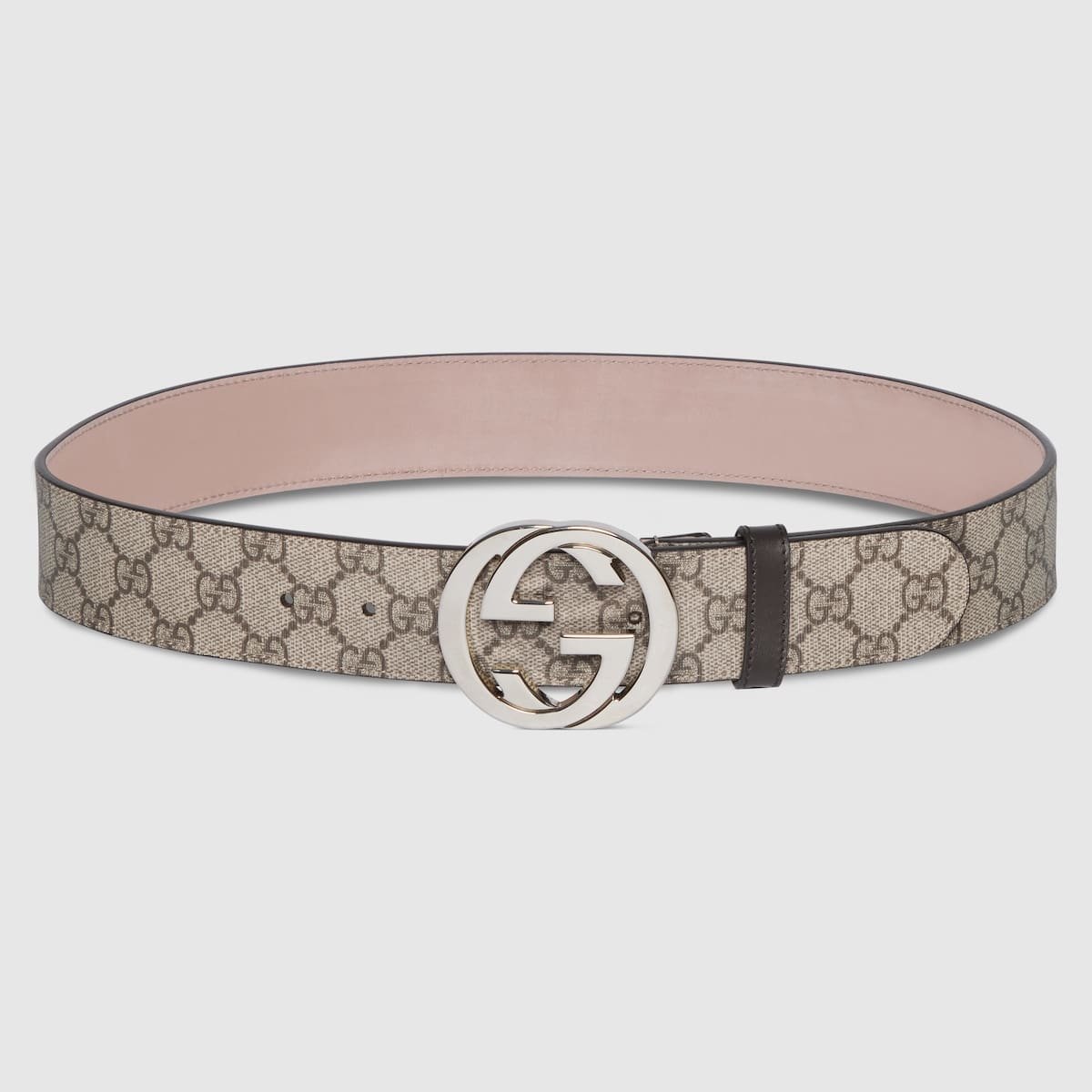 7 GUCCI Belt with Interlocking G buckle - Image 1
