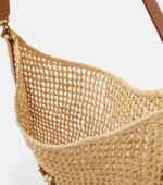 Saint Laurent Oxalis crochet raffia shoulder bag - Image 7