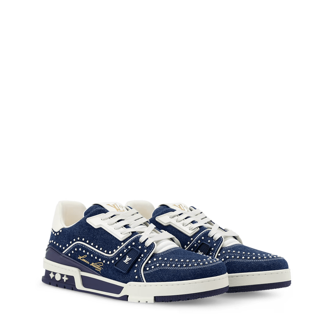 806d1e774a54f715d9c6a5f9ab1700e0 Louis Vuitton 1AJ518 LV Trainer Sneaker - Image 1