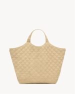 Saint Laurent Nubuck Suede Quilted Maxi Icare Shopping - Image 6