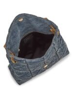 Saint Laurent Denim LouLou Puffer Bag - Image 12