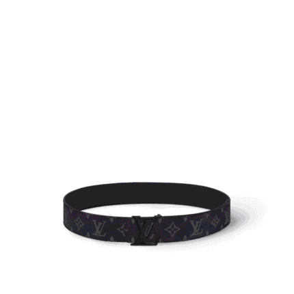 Louis Vuitton M4482S LV Initiales 40mm Matte Black Belt