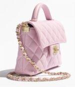 Chanel Small Flap Bag with Top Handle - Image 8