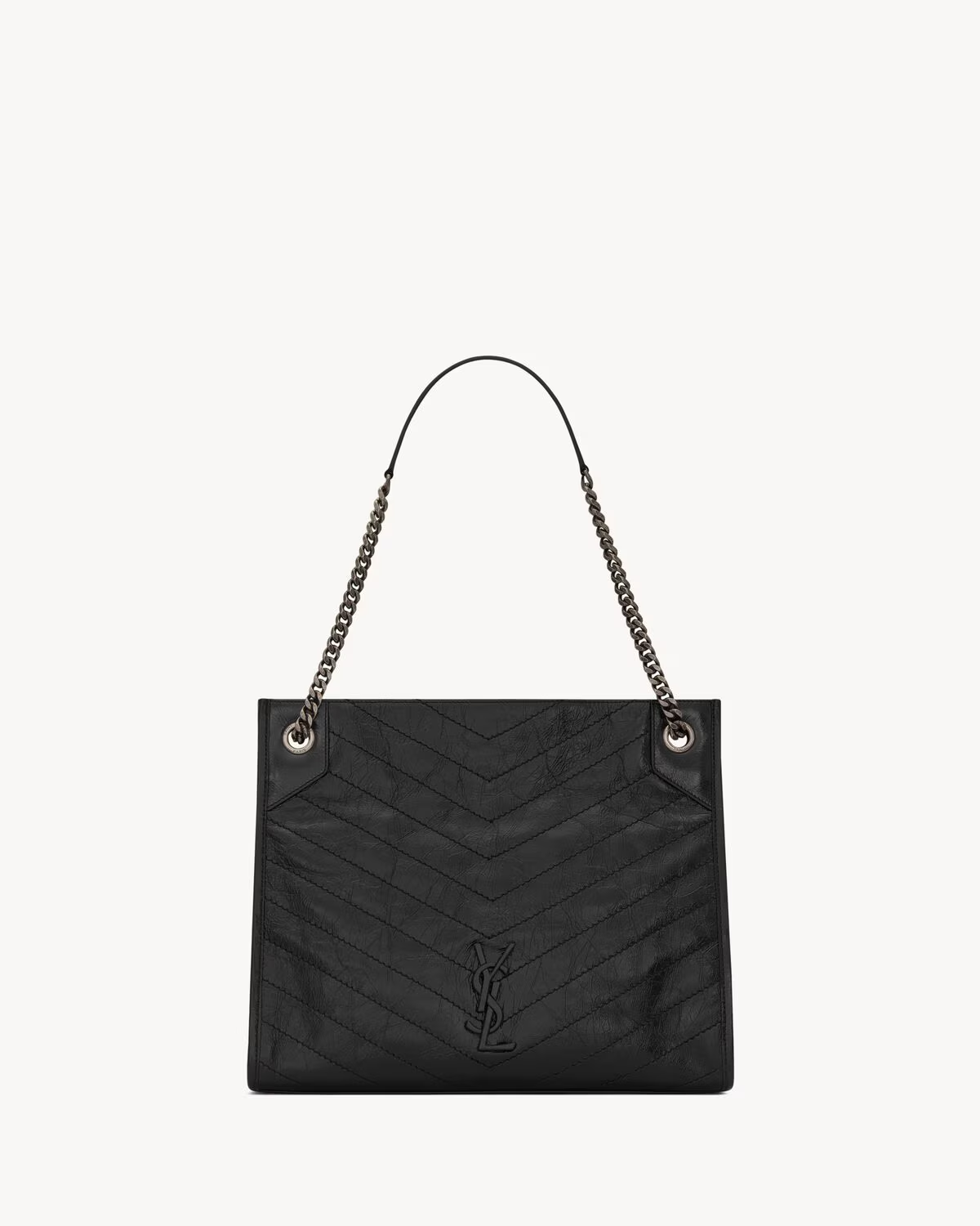 8a04bbec9b8ae31d085a61dffaec18e8 Saint Laurent NIKI SHOPPING IN VINTAGE LEATHER - Image 1