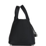 Hermès Picotin Lock 18 Black Clemence Palladium Hardware - Image 2