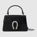 GUCCI DIONYSUS MINI TOP HANDLE BAG（black）