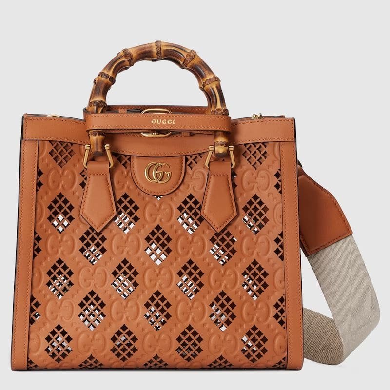 ALgvjxQj-Gucci-Gucci-Diana-small-tote-bag-light-brown-leather-Detail-2 GUCCI DIANA SMALL TOTE BAG - Image 1
